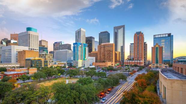 Downtown Houston skyline