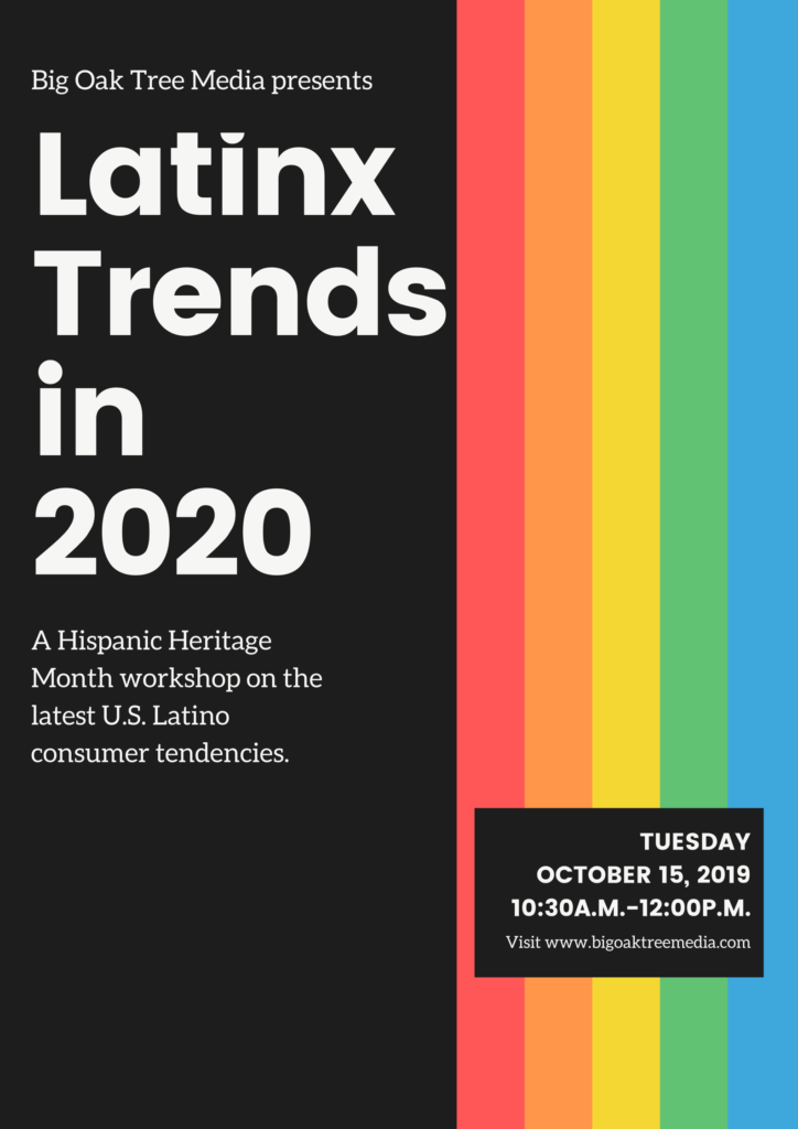 Latinx Trends workshop on October 15